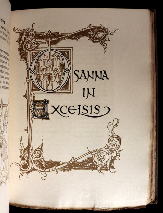 1916 Scarce Book - LA VITA NUOVA - The NEW LIFE by DANTE ALIGHIERI Translated by Dante Gabriel Rossetti Illustrated by Evelyn Paul.