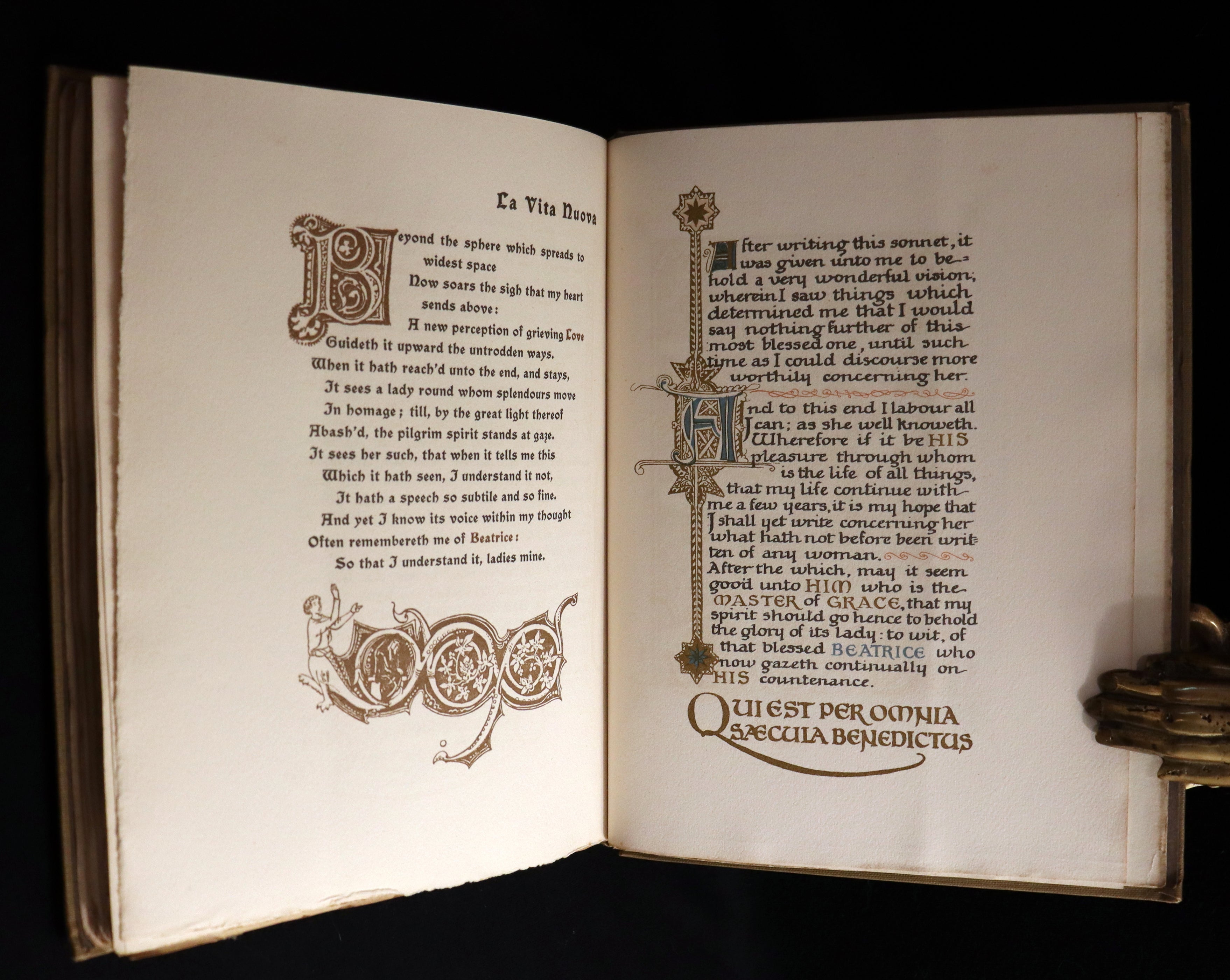 1916 Scarce Book - LA VITA NUOVA - The NEW LIFE by DANTE ALIGHIERI ...