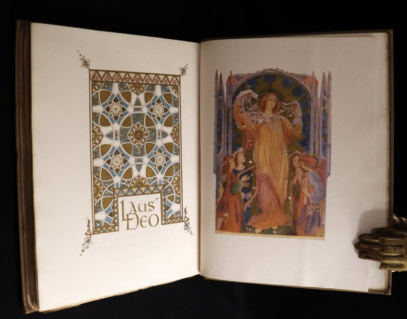 1916 Scarce Book - LA VITA NUOVA - The NEW LIFE by DANTE ALIGHIERI Translated by Dante Gabriel Rossetti Illustrated by Evelyn Paul.