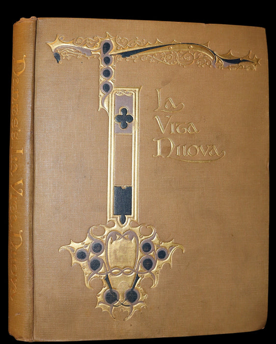 1916 Scarce Book - LA VITA NUOVA - The NEW LIFE by DANTE ALIGHIERI Translated by Dante Gabriel Rossetti Illustrated by Evelyn Paul.