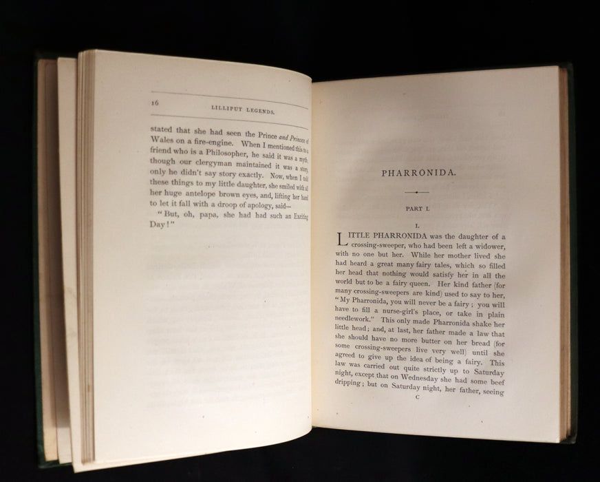 1872 Scarce 1stED - LILLIPUT LEGENDS illustrated by Pre-Raphaelite John Everett Millais & others.