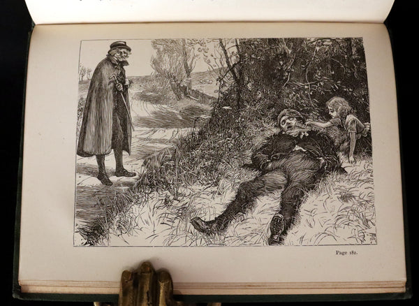 1872 Scarce 1stED - LILLIPUT LEGENDS illustrated by Pre-Raphaelite John Everett Millais & others.