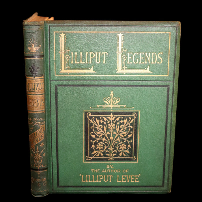 1872 Scarce 1stED - LILLIPUT LEGENDS illustrated by Pre-Raphaelite John Everett Millais & others.