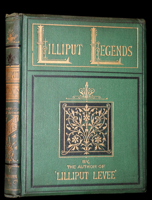 1872 Scarce 1stED - LILLIPUT LEGENDS illustrated by Pre-Raphaelite John Everett Millais & others.