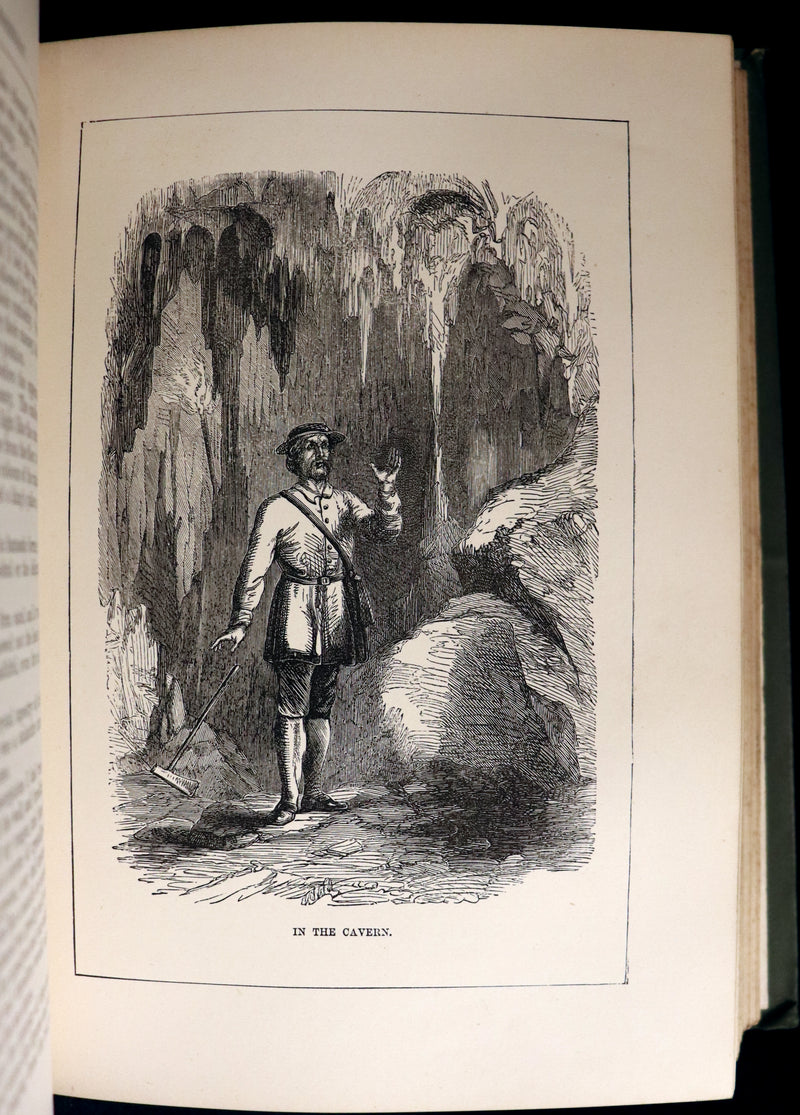 1891 Rare Victorian Book - The Swiss Family Robinson or, The Adventures of a Shipwrecked family on an Uninhabited Island Near new Guinea.