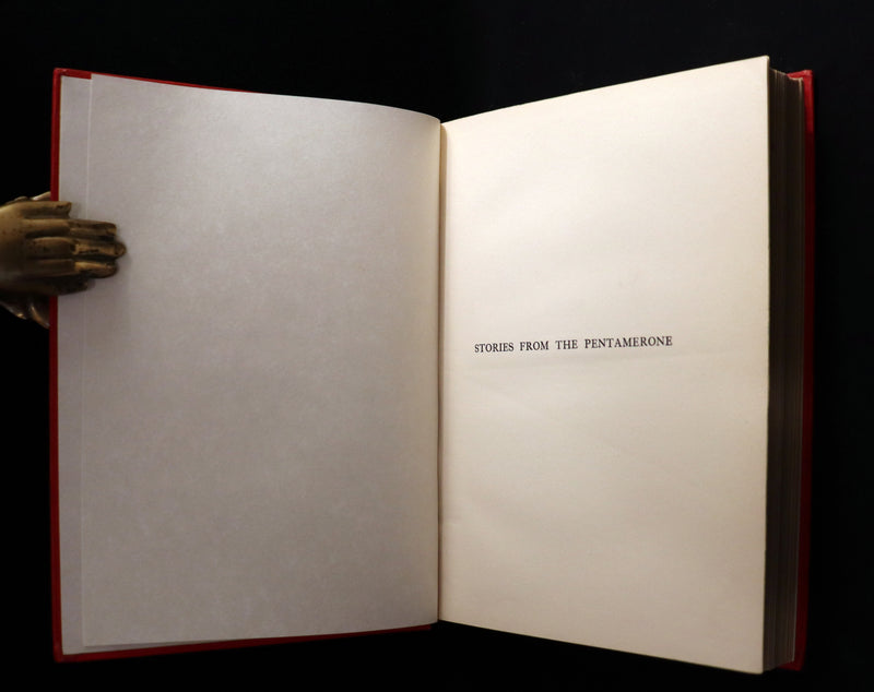 1911 Rare First Edition - STORIES from the PENTAMERONE Illustrated by Warwick GOBLE. Neapolitan Fairy Tale.