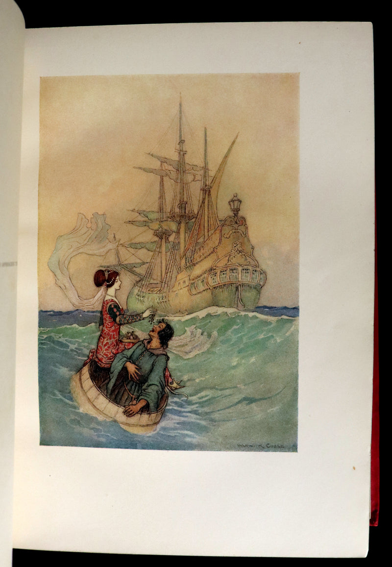 1911 Rare First Edition - STORIES from the PENTAMERONE Illustrated by Warwick GOBLE. Neapolitan Fairy Tale.
