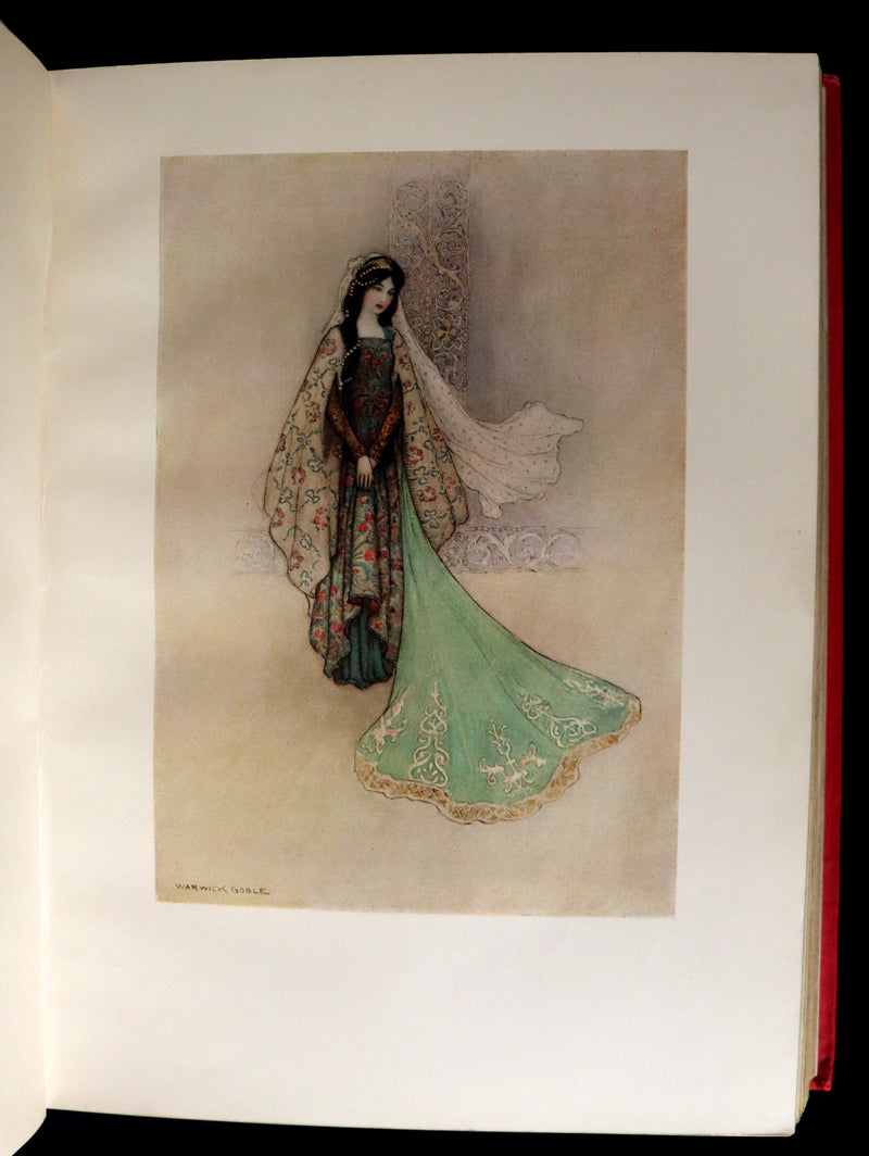 1911 Rare First Edition - STORIES from the PENTAMERONE Illustrated by Warwick GOBLE. Neapolitan Fairy Tale.