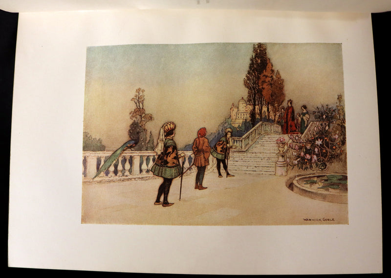 1911 Rare First Edition - STORIES from the PENTAMERONE Illustrated by Warwick GOBLE. Neapolitan Fairy Tale.