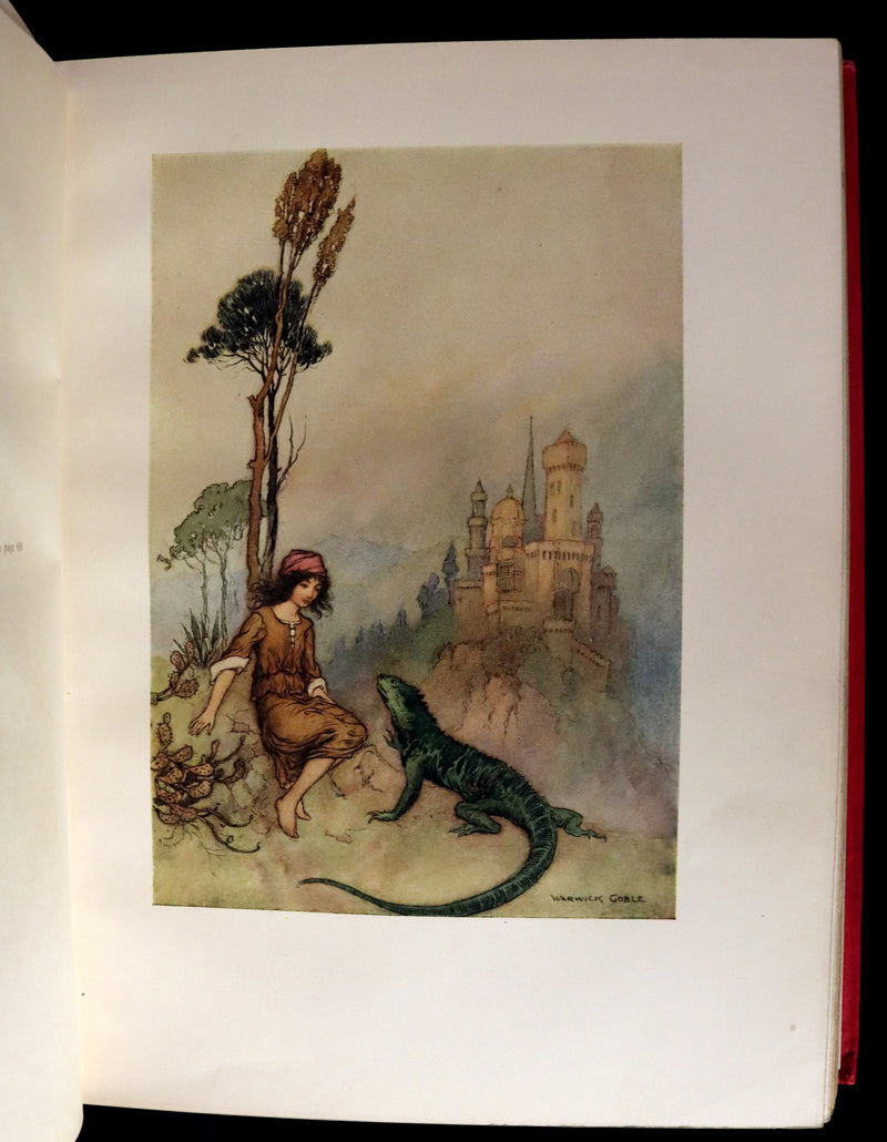 1911 Rare First Edition - STORIES from the PENTAMERONE Illustrated by Warwick GOBLE. Neapolitan Fairy Tale.