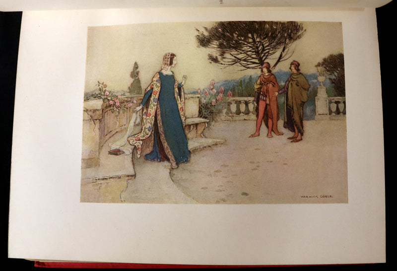 1911 Rare First Edition - STORIES from the PENTAMERONE Illustrated by Warwick GOBLE. Neapolitan Fairy Tale.