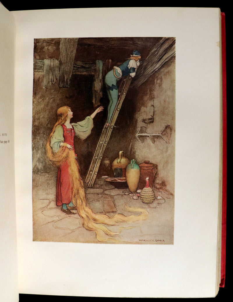 1911 Rare First Edition - STORIES from the PENTAMERONE Illustrated by Warwick GOBLE. Neapolitan Fairy Tale.