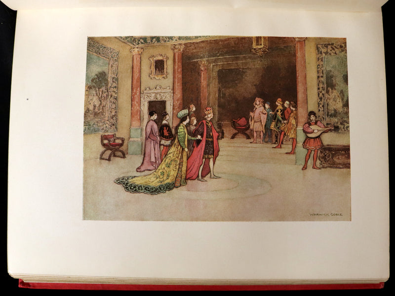 1911 Rare First Edition - STORIES from the PENTAMERONE Illustrated by Warwick GOBLE. Neapolitan Fairy Tale.