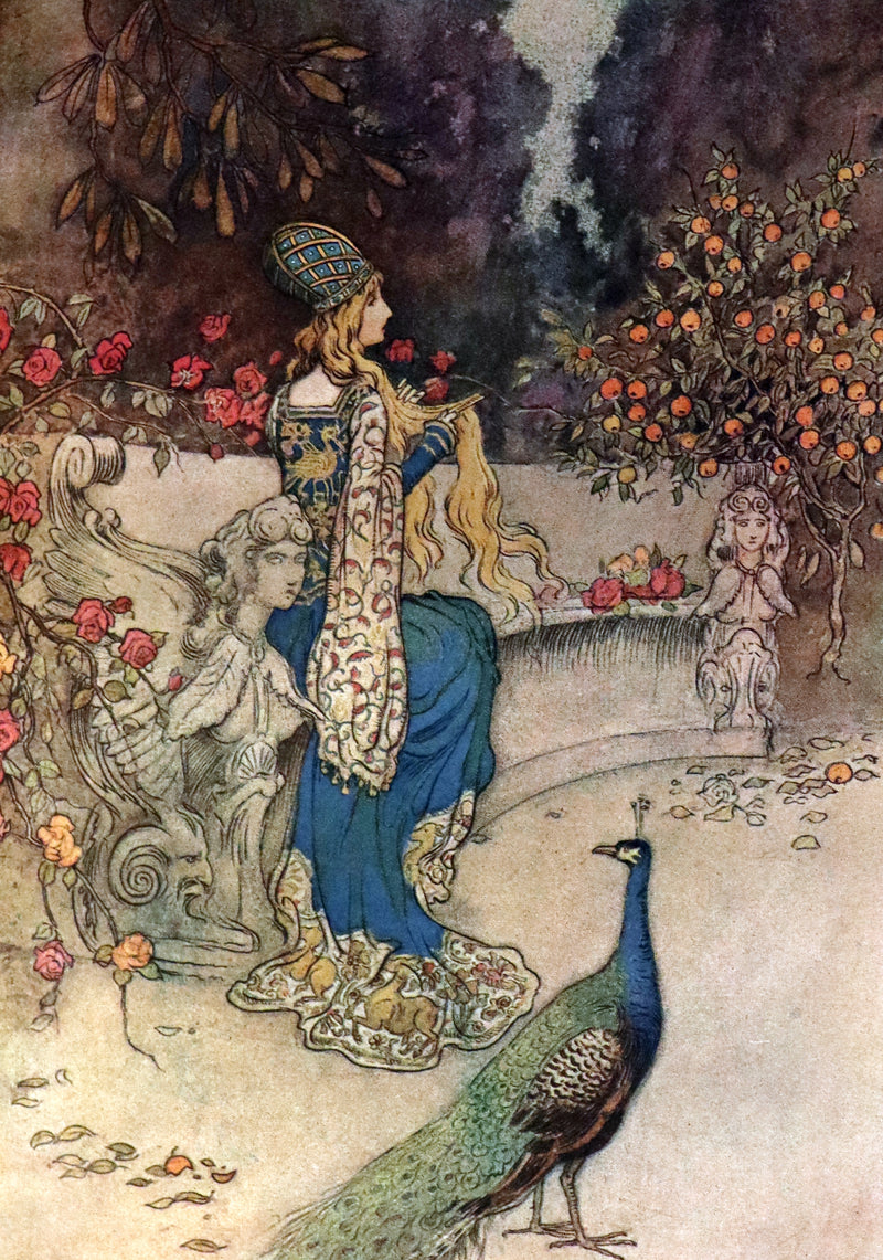 1911 Rare First Edition - STORIES from the PENTAMERONE Illustrated by Warwick GOBLE. Neapolitan Fairy Tale.