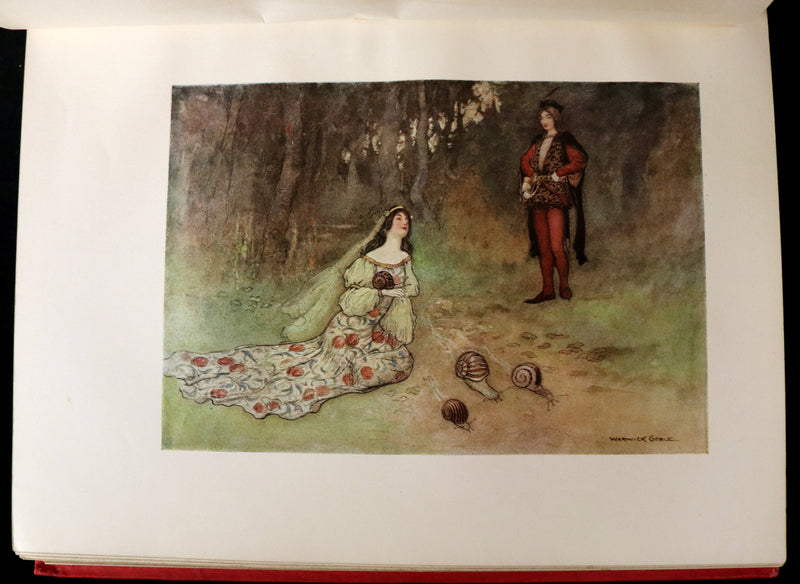 1911 Rare First Edition - STORIES from the PENTAMERONE Illustrated by Warwick GOBLE. Neapolitan Fairy Tale.