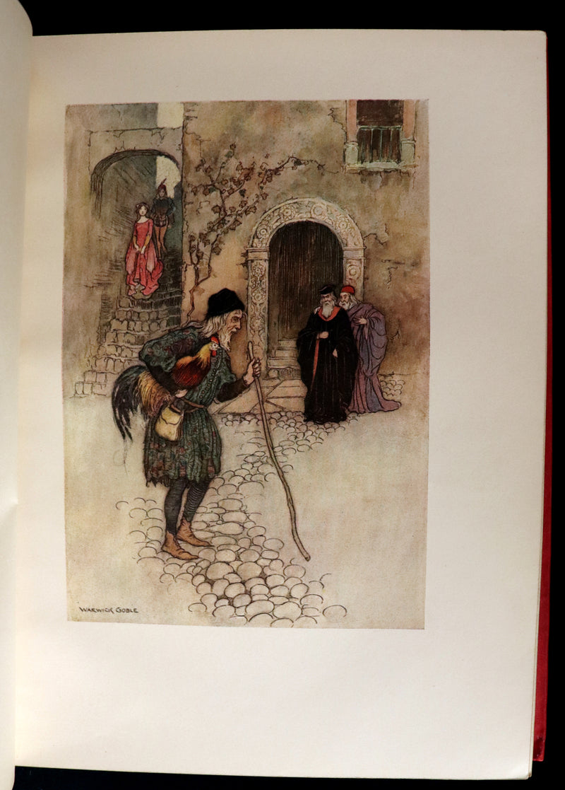 1911 Rare First Edition - STORIES from the PENTAMERONE Illustrated by Warwick GOBLE. Neapolitan Fairy Tale.