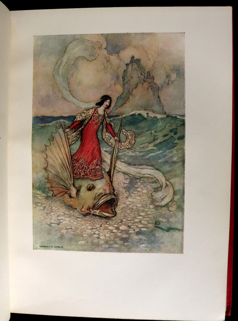 1911 Rare First Edition - STORIES from the PENTAMERONE Illustrated by Warwick GOBLE. Neapolitan Fairy Tale.