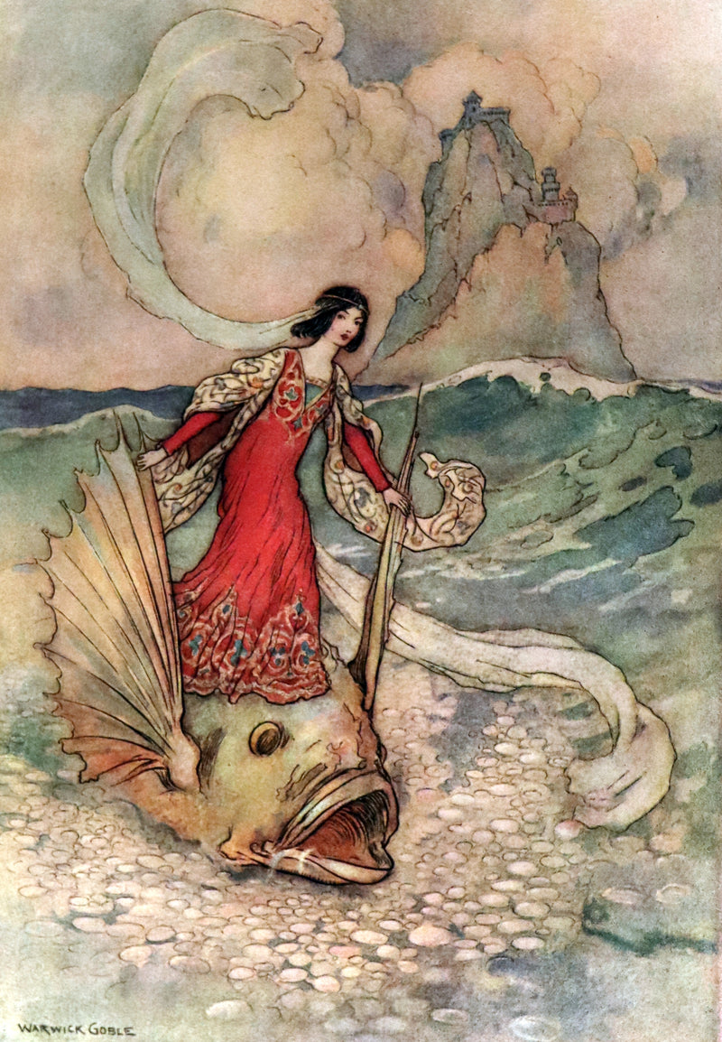 1911 Rare First Edition - STORIES from the PENTAMERONE Illustrated by Warwick GOBLE. Neapolitan Fairy Tale.