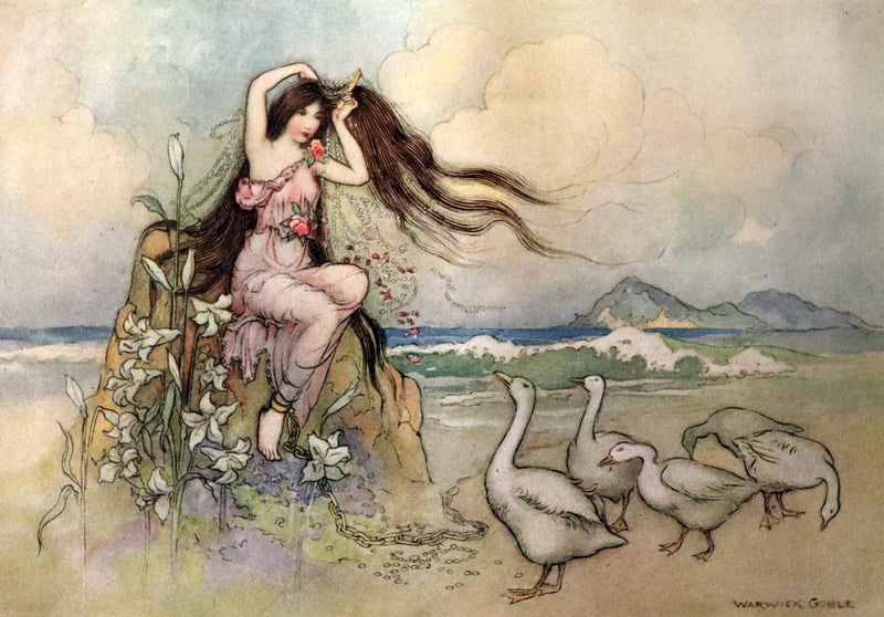 1911 Rare First Edition - STORIES from the PENTAMERONE Illustrated by Warwick GOBLE. Neapolitan Fairy Tale.