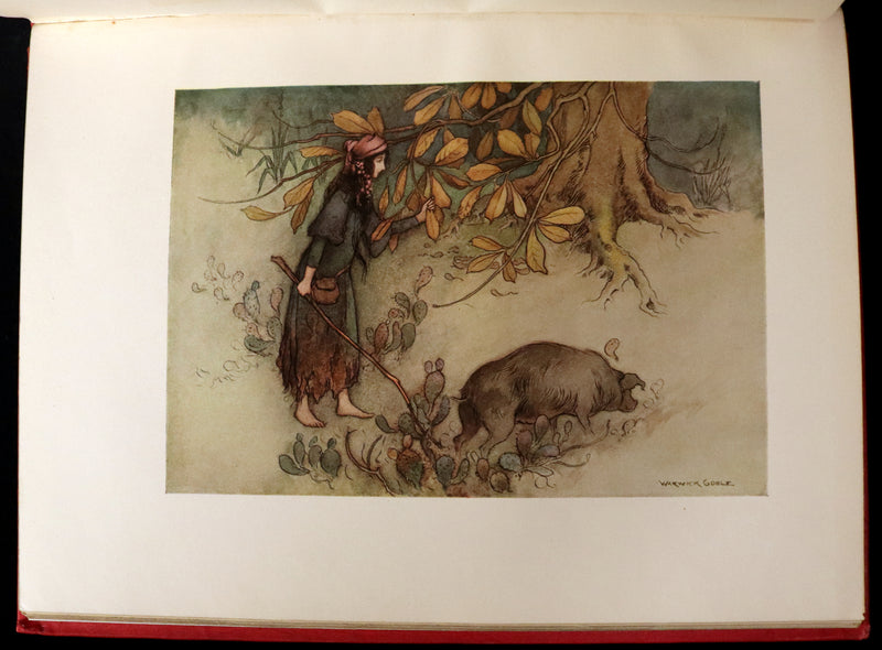 1911 Rare First Edition - STORIES from the PENTAMERONE Illustrated by Warwick GOBLE. Neapolitan Fairy Tale.