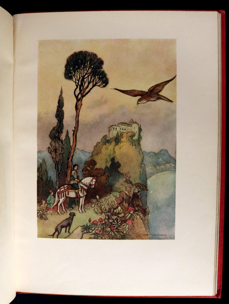 1911 Rare First Edition - STORIES from the PENTAMERONE Illustrated by Warwick GOBLE. Neapolitan Fairy Tale.