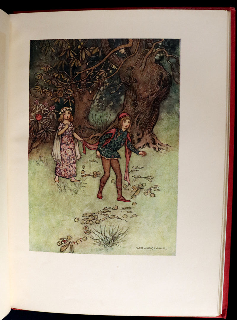 1911 Rare First Edition - STORIES from the PENTAMERONE Illustrated by Warwick GOBLE. Neapolitan Fairy Tale.