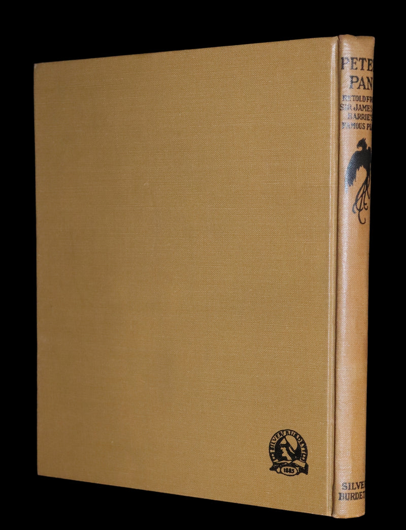 1916 Rare Book - Peter Pan, the Boy Who Would Never Grow Up to Be a Man illustrated by Alice B. Woodward.