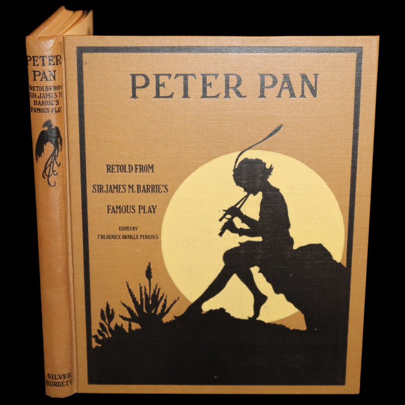1916 Rare Book - Peter Pan, the Boy Who Would Never Grow Up to Be a Man illustrated by Alice B. Woodward.