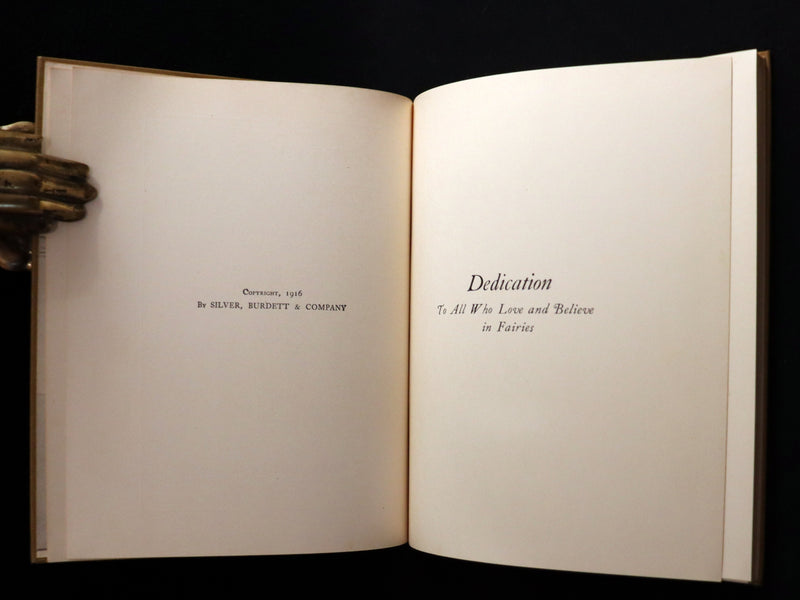 1916 Rare Book - Peter Pan, the Boy Who Would Never Grow Up to Be a Man illustrated by Alice B. Woodward.