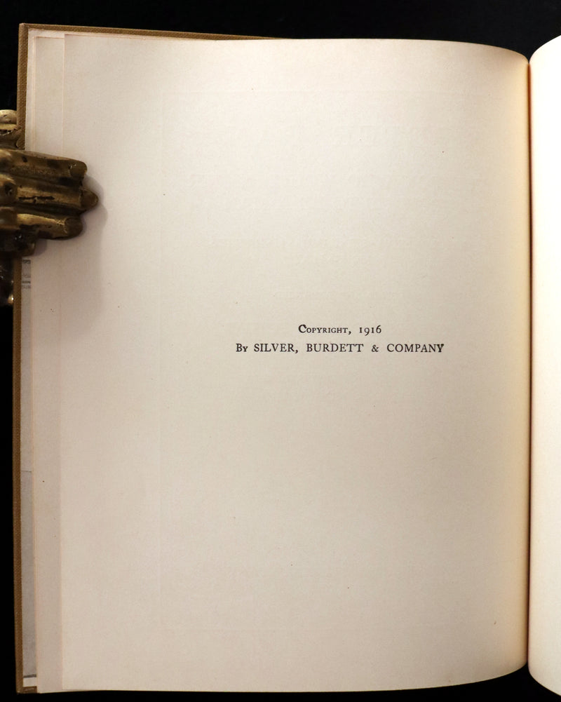 1916 Rare Book - Peter Pan, the Boy Who Would Never Grow Up to Be a Man illustrated by Alice B. Woodward.