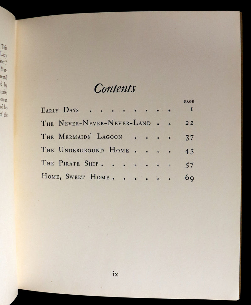 1916 Rare Book - Peter Pan, the Boy Who Would Never Grow Up to Be a Man illustrated by Alice B. Woodward.