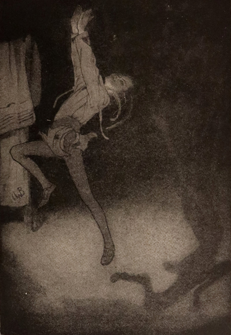 1916 Rare Book - Peter Pan, the Boy Who Would Never Grow Up to Be a Man illustrated by Alice B. Woodward.