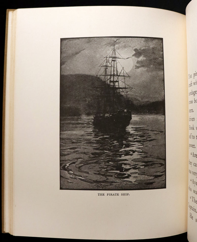 1916 Rare Book - Peter Pan, the Boy Who Would Never Grow Up to Be a Man illustrated by Alice B. Woodward.