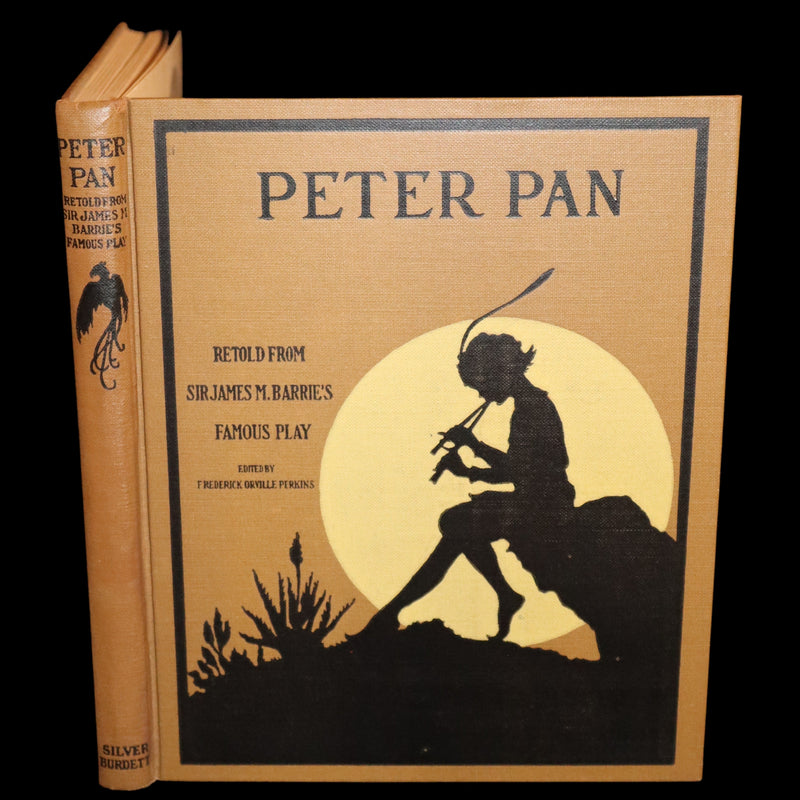 1916 Rare Book - Peter Pan, the Boy Who Would Never Grow Up to Be a Man illustrated by Alice B. Woodward.