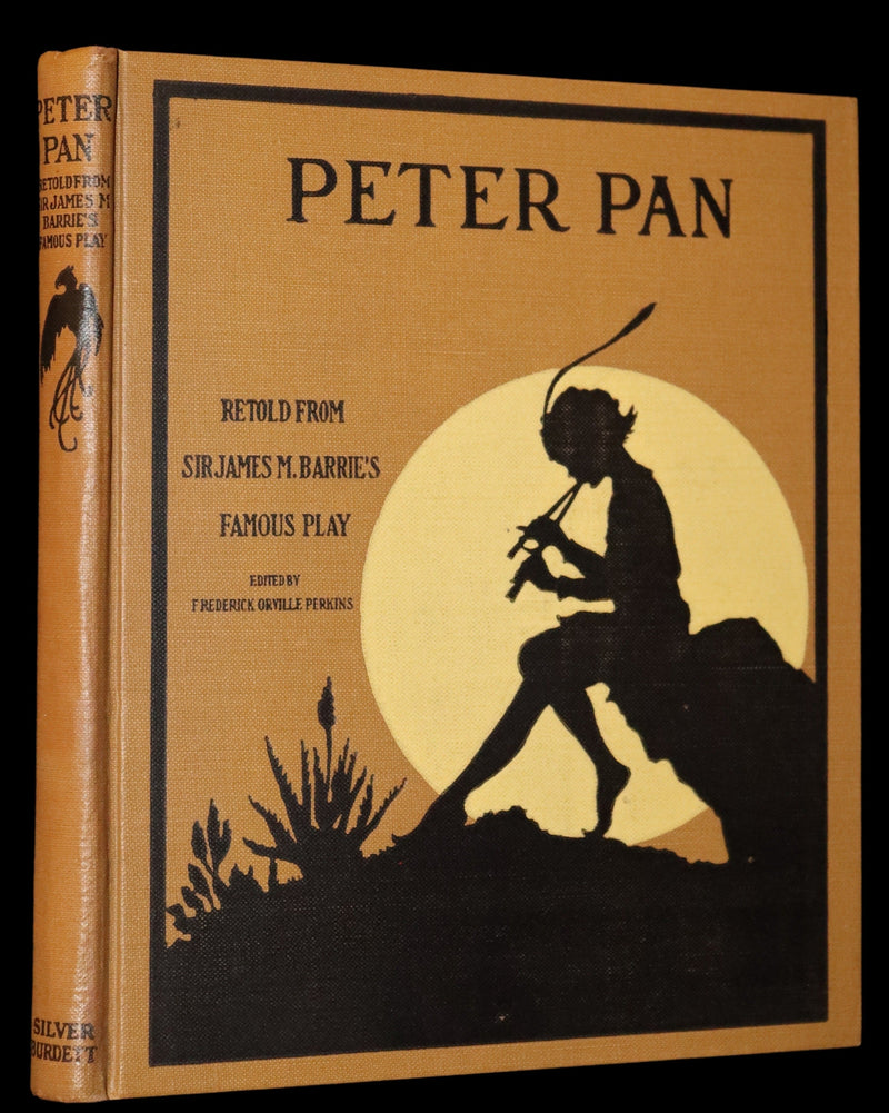 1916 Rare Book - Peter Pan, the Boy Who Would Never Grow Up to Be a Man illustrated by Alice B. Woodward.