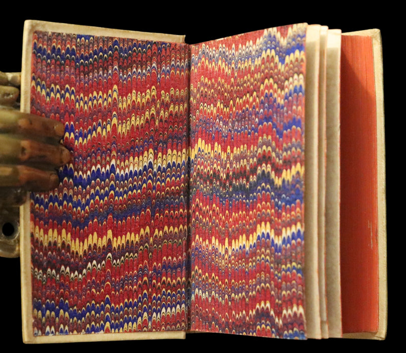 1869 Rare Italian Vellum Book - La Divina Commedia di DANTE ALIGHIERI - Divine Comedy.