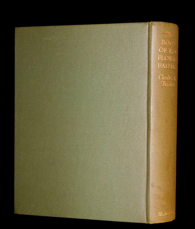 1930 Rare Book - Cicely Mary Barker - THE BOOK OF THE FLOWER FAIRIES.