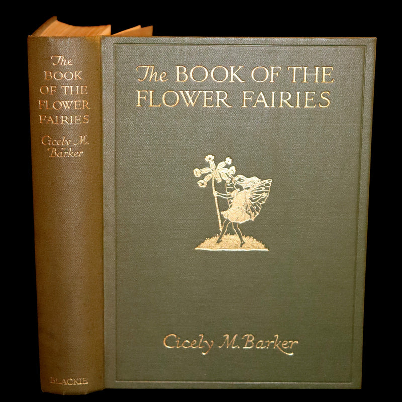 1930 Rare Book - Cicely Mary Barker - THE BOOK OF THE FLOWER FAIRIES.