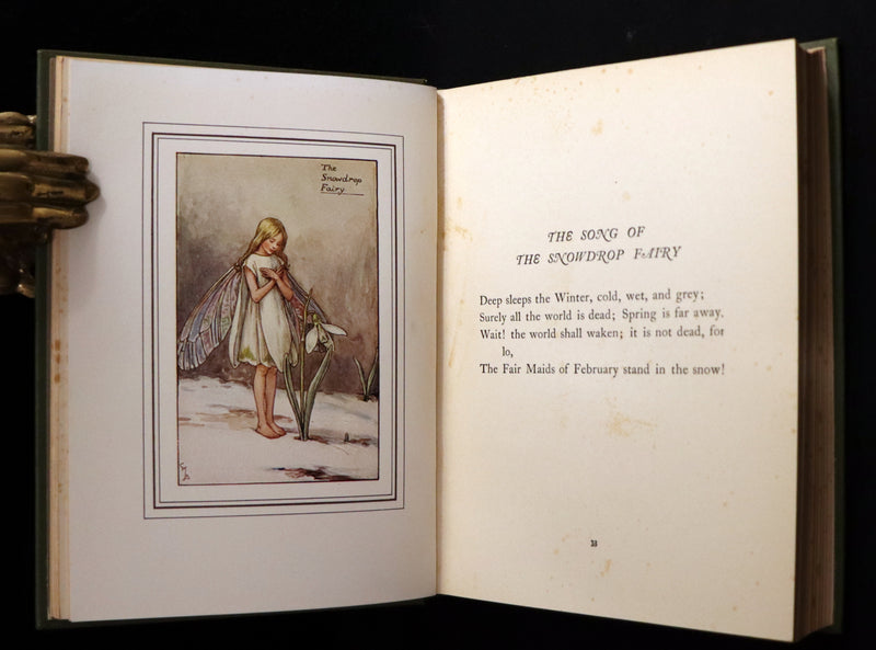 1930 Rare Book - Cicely Mary Barker - THE BOOK OF THE FLOWER FAIRIES.