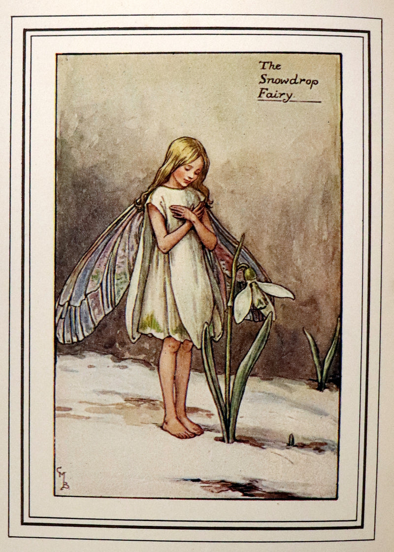 1930 Rare Book - Cicely Mary Barker - THE BOOK OF THE FLOWER FAIRIES.