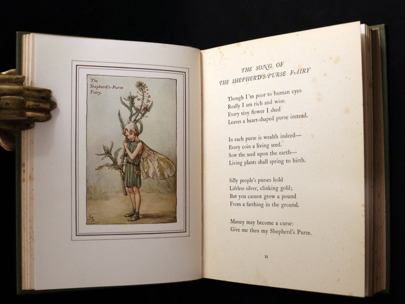 1930 Rare Book - Cicely Mary Barker - THE BOOK OF THE FLOWER FAIRIES.