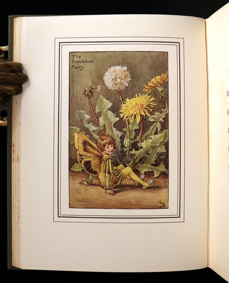 1930 Rare Book - Cicely Mary Barker - THE BOOK OF THE FLOWER FAIRIES.