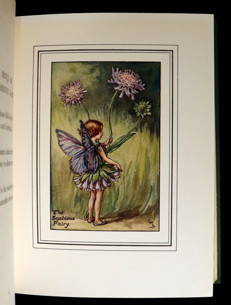 1930 Rare Book - Cicely Mary Barker - THE BOOK OF THE FLOWER FAIRIES.