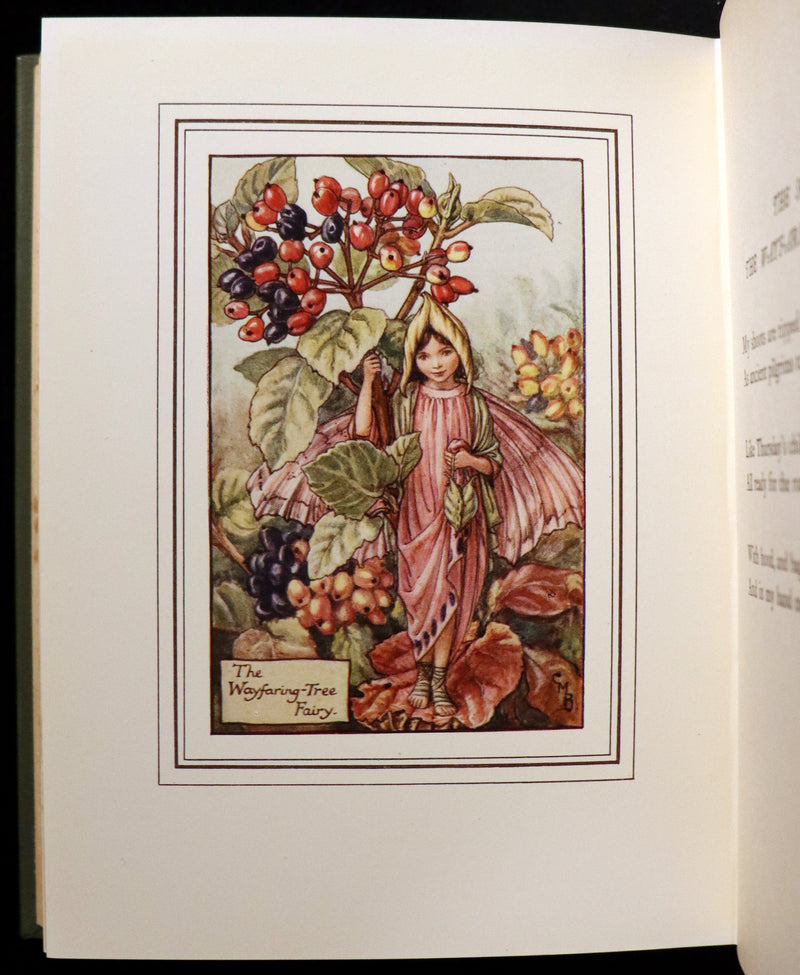 1930 Rare Book - Cicely Mary Barker - THE BOOK OF THE FLOWER FAIRIES.