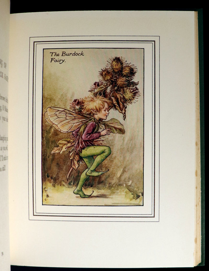 1930 Rare Book - Cicely Mary Barker - THE BOOK OF THE FLOWER FAIRIES.