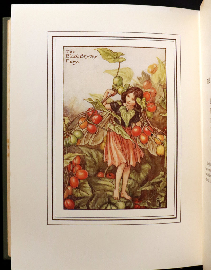 1930 Rare Book - Cicely Mary Barker - THE BOOK OF THE FLOWER FAIRIES.