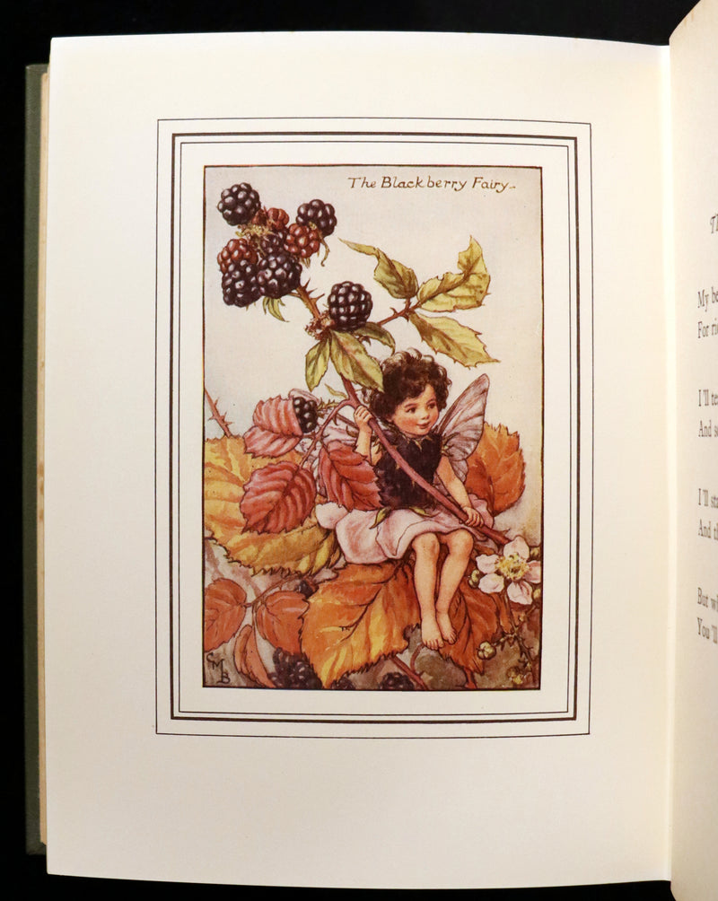 1930 Rare Book - Cicely Mary Barker - THE BOOK OF THE FLOWER FAIRIES.