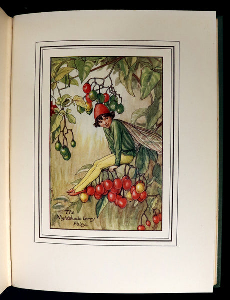 1930 Rare Book - Cicely Mary Barker - THE BOOK OF THE FLOWER FAIRIES.