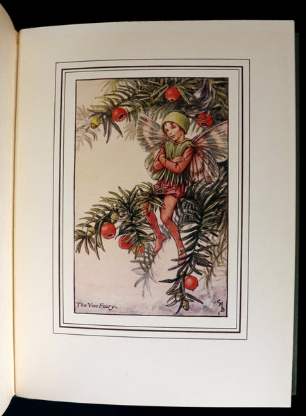 1930 Rare Book - Cicely Mary Barker - THE BOOK OF THE FLOWER FAIRIES.