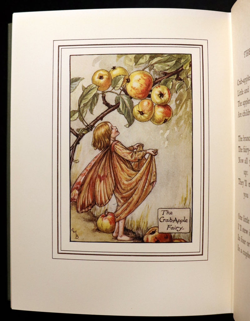 1930 Rare Book - Cicely Mary Barker - THE BOOK OF THE FLOWER FAIRIES.